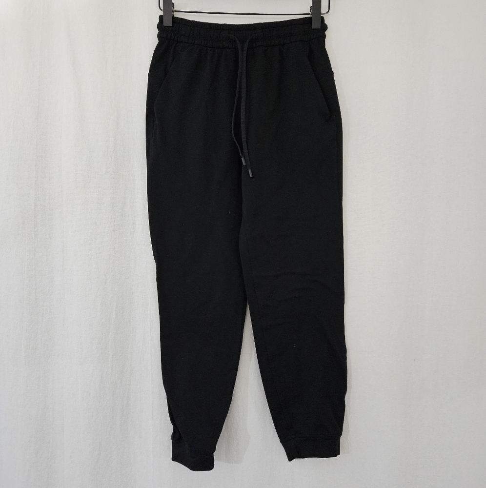 Lululemon Athletica Front Tie Joggers in Black Women's Size 2